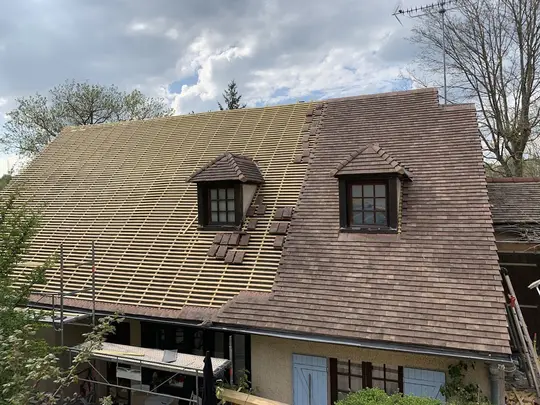 Chantier de couverture Reinard Rénov dans les Yvelines — réalisation 7