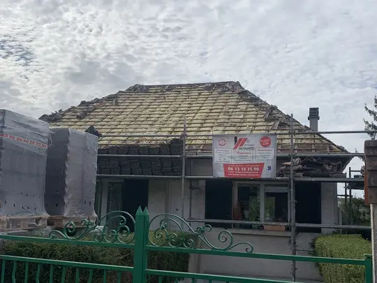 Chantier de couverture Reinard Rénov dans les Yvelines — réalisation 10