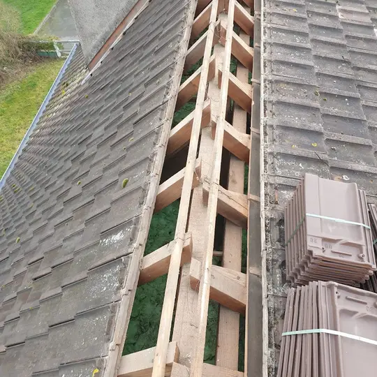 Chantier de couverture Reinard Rénov dans les Yvelines — réalisation 14