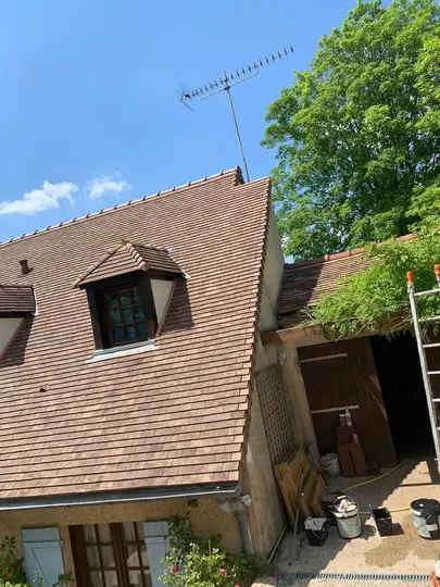 Chantier de couverture Reinard Rénov dans les Yvelines — réalisation 53